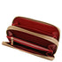 Mira - Double zip around leather wallet